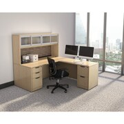 OFFICESOURCE OS Laminate Collection L Shape Typical - OS127 OS127CG